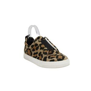Pierre Hardy Women's Round Toe Rubber Sole Animal Print Sneakers Size 39